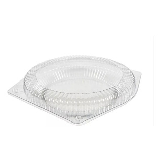 Contenedor Tipo Bisagra Bajo Pet Fda (25x5.7) 10 Pzs Contenedor Tipo Bisagra Bajo Pet Fda (25x5.7) 10 Pzs