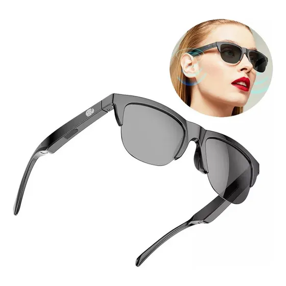 - A Gafas De Sol De Conducción Ósea Auriculares Bluetooth