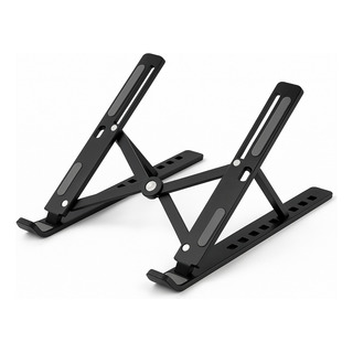 Suporte Notebook Ergonômico Dobrável Portátil Preto Suporte Notebook Ergonômico Dobrável Portátil Preto