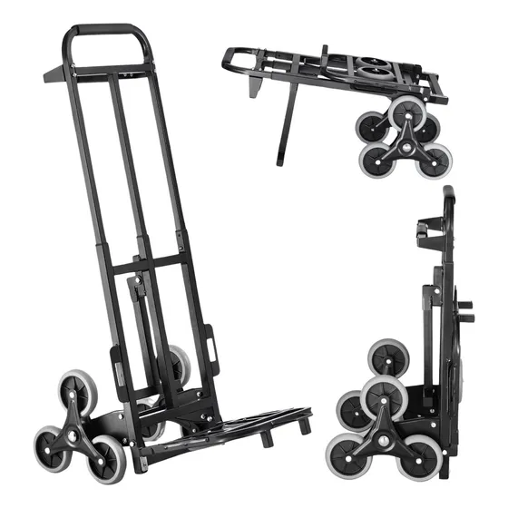 Carro De Mano Plegable Alta Resistencia 6 Ruedas 209kg