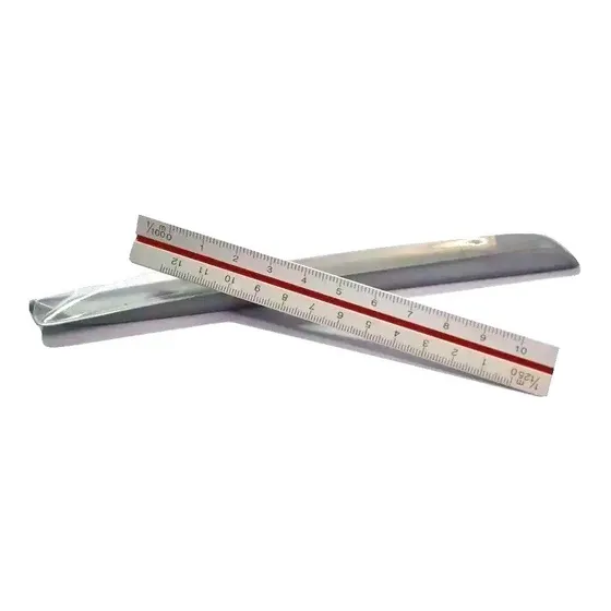 Escalimetro Kontec 15 Cm De Aluminio
