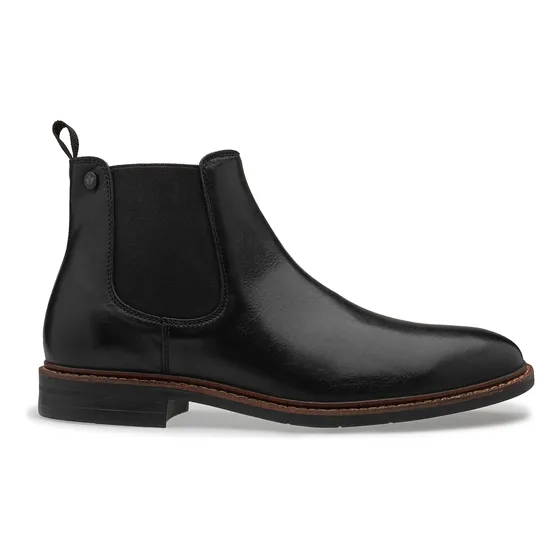 Botas Dockers Negras Cafés Hombre 2224811 Meter Resorte