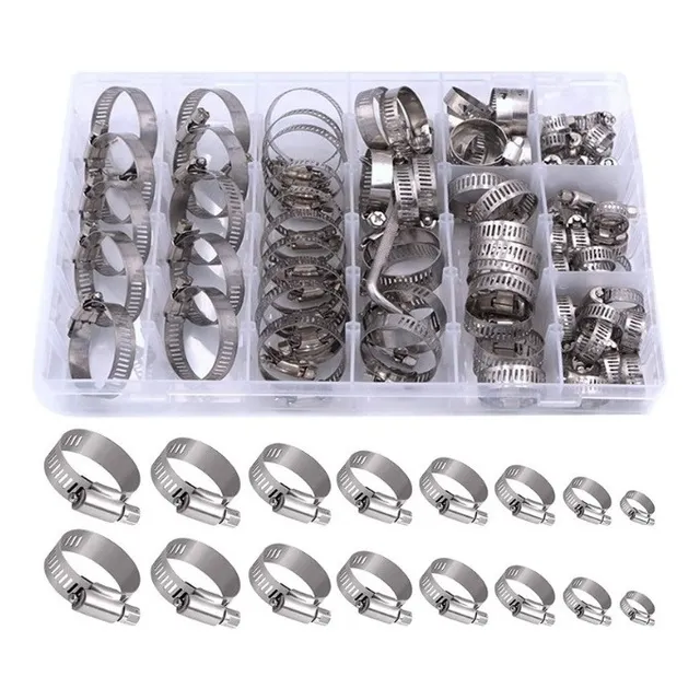 Set De Abrazadras Metalicas 26pcs Saco