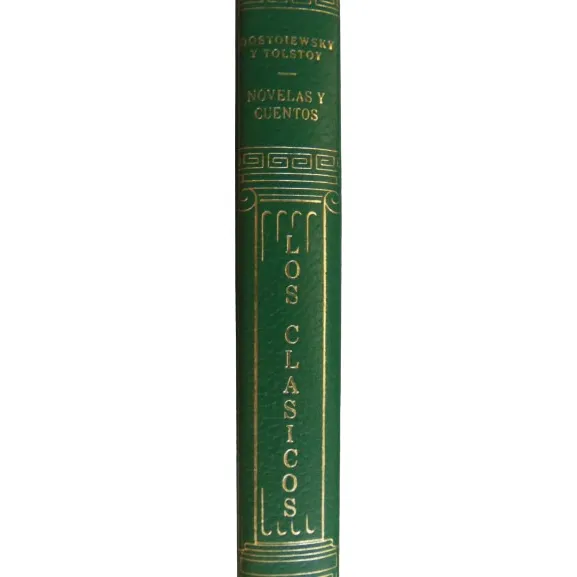 Novelas Y Cuentos Dostoievski Y Tolstoi  Tapa Dura Grolier