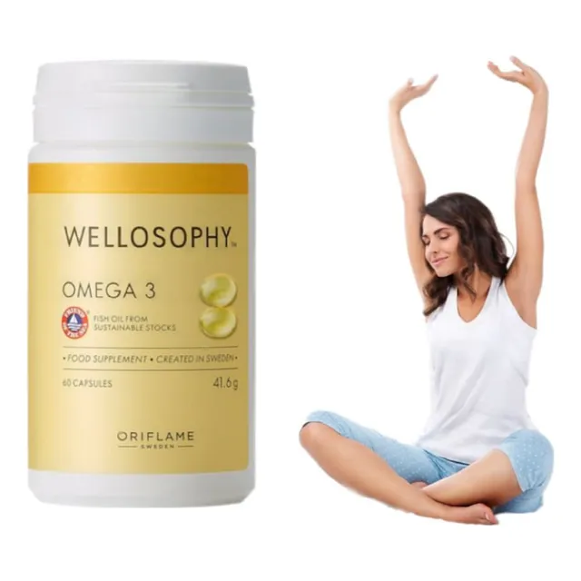Omega 3 Epa Y Dha Oriflame  60 Cápsulas