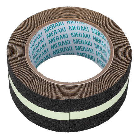 Cinta Antideslizante Fotoluminiscente 50mm X 5m Autoadhesiva Color Negro Cinta Antideslizante Fotoluminiscente 50mm X 5m Autoadhesiva Color Negro