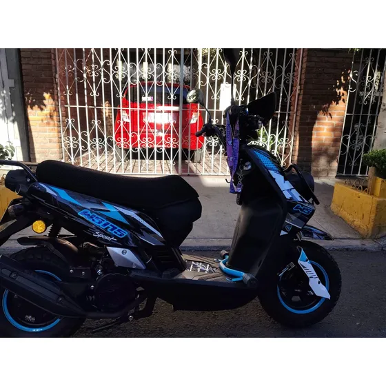Azul/negro