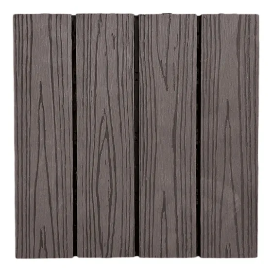 Baldosa Deck Wpc 300x300x22mm (precio X Baldosa)