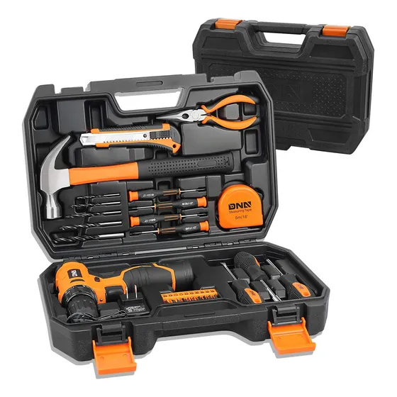 Taladro Inalámbrico 27 Pc 12v 1300mah Kit De Herramientas