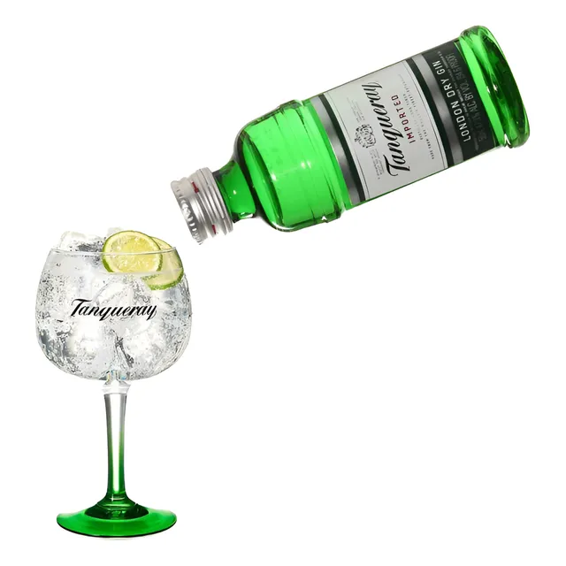 Gin London Dry 50ml Tanqueray Clássico Garrafa Pet Mini 1 Un
