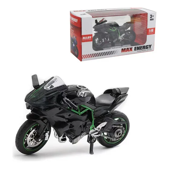SWANCOOYU Moto Kawasaki Ninja H2r Maisto De Colección