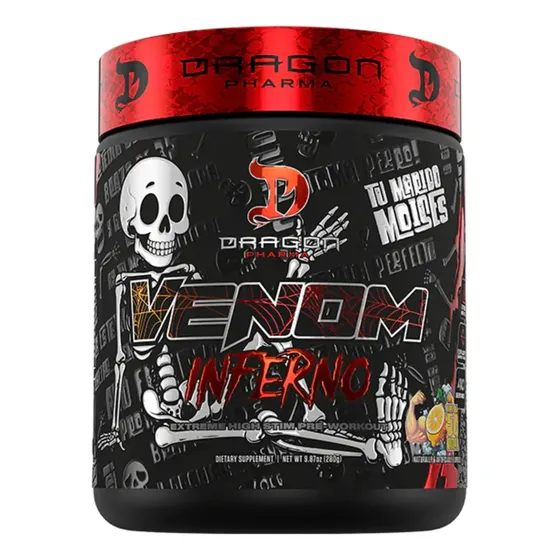 Dragon Pharma Venom Inferno Tu Marido Moises 40 Servicios Brazo De Limon