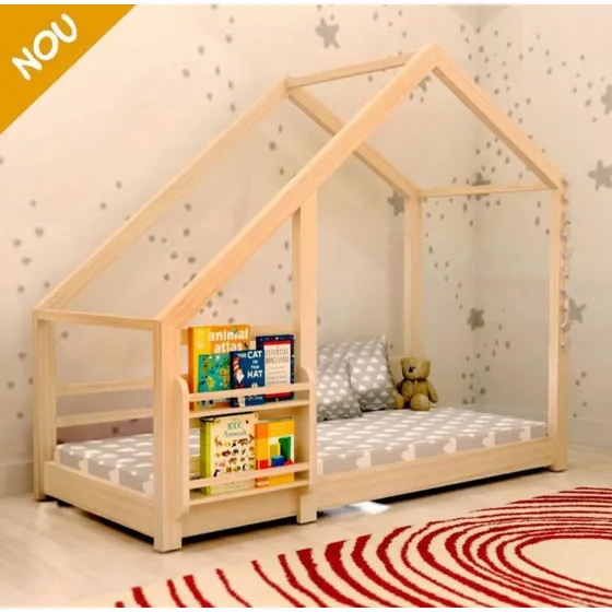 Cama Individual De Madera 