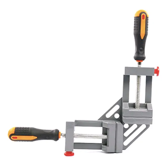 Prensa Esquinera,abrazadera D/aluminio 90grados 2 Ajustes 