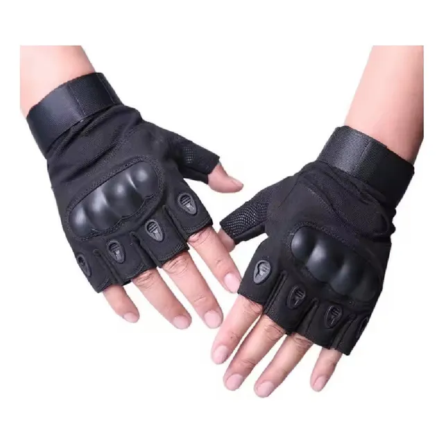 Guantes Tácticos Cortos Nudillos Reforzados - Multiproposito