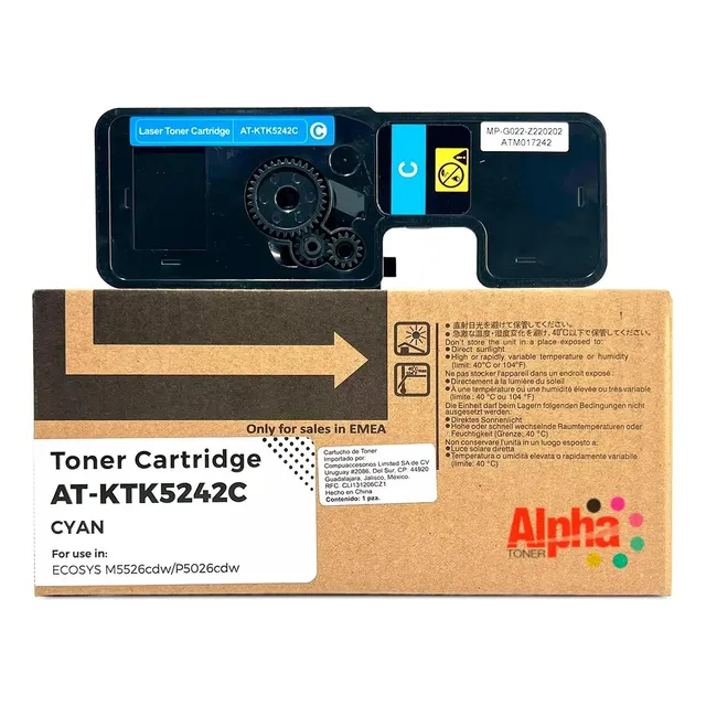 Toner Compatible Para Tk-5242 Ecosys M5526 P5026 5242