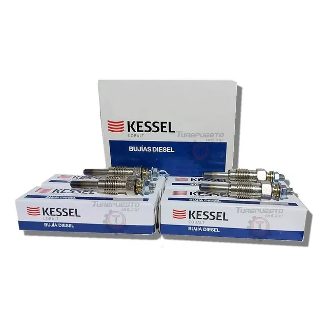 Kit X4 Bujias Calentadoras Kessel Vw Polo Caddy 1.9 Diesel