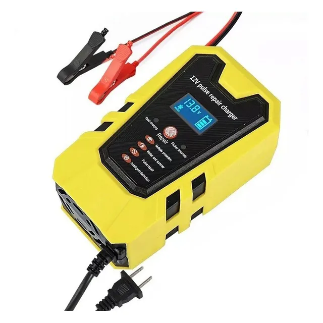 Cargador Inteligente De Batería Para Carro, Moto De 12v 6a