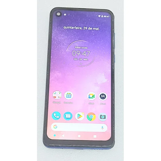 Smartphone Moto One Vision 128gb - Cel853car Azul