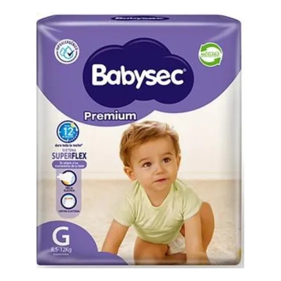 Pañales de bebé Babysec Premium Flexiprotect