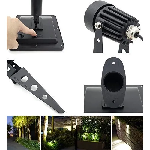 Foco Led Blanco Luz Calida Mini 50 Aluminio Fundido