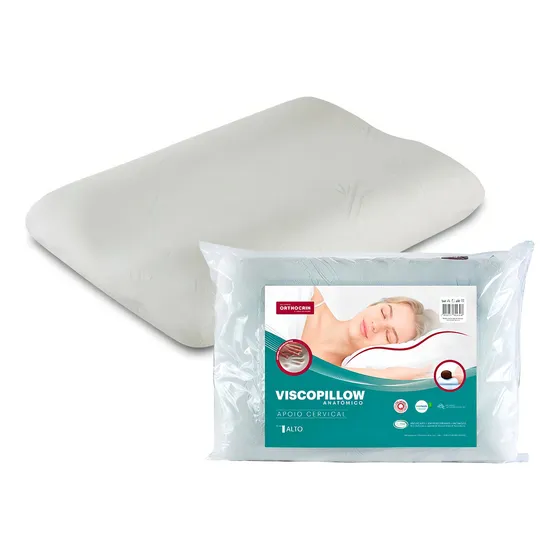 Travesseiro Anatômico Orthocrin Viscopillow Viscoelástico
