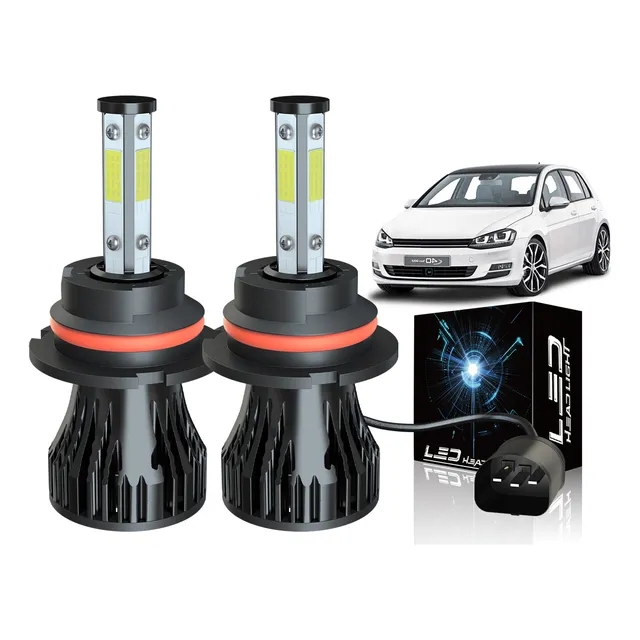 16000lm,- 6000k- Kit De Faros Led 9007 Luz Alta Y Luz Baja