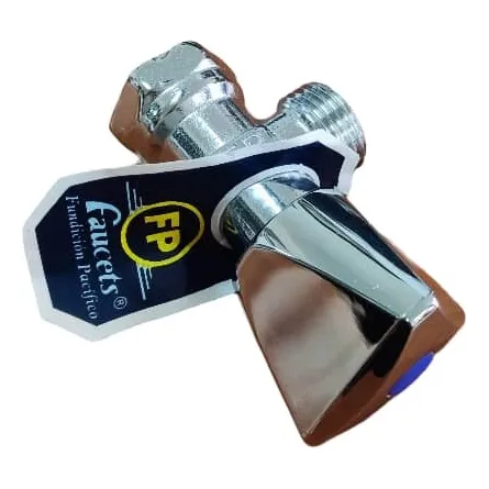 Llave De Arresto Fundición Pacifico 1/2 X 1/2 Peq