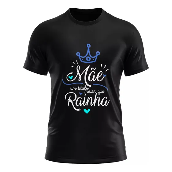 Remera Bsica Madre Estampado Ttulo Mayor Que Reina