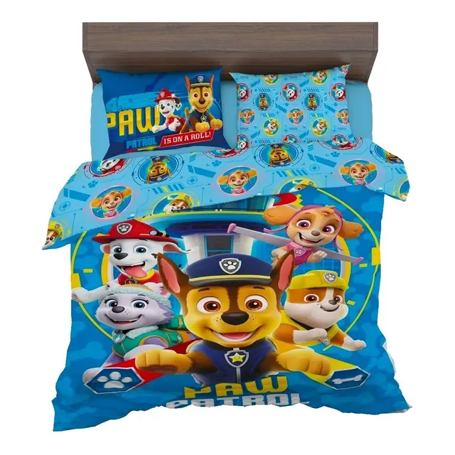 Set De Edredón Microfibra Matrimonial Paw Patrol