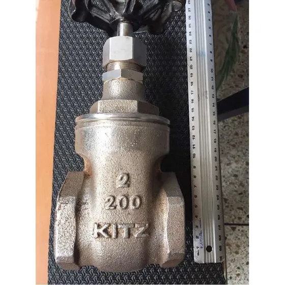  Válvula De Compuerta 2  Kitz A Inox 316 Usada