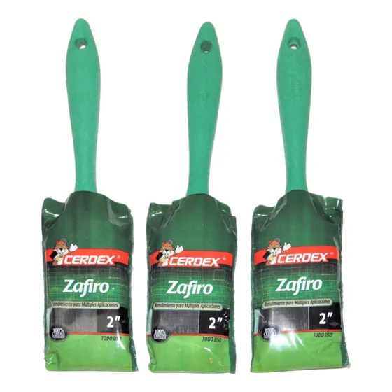 Brocha 2 Pulgadas  |  Cerdex   |  (2 Unidades)