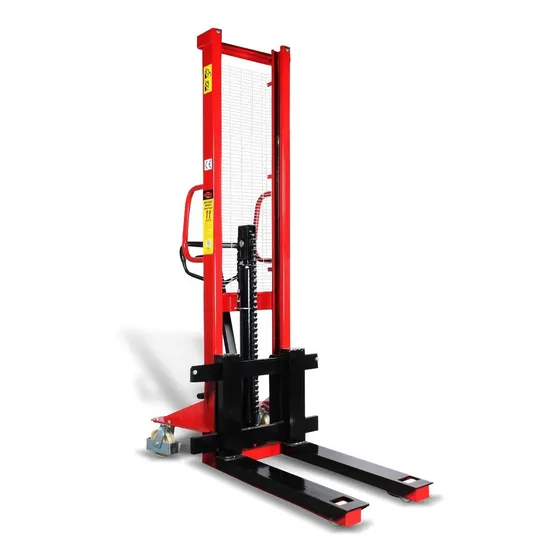 Montacargas Hidraulico Manual Mikels De Acero 1 Ton