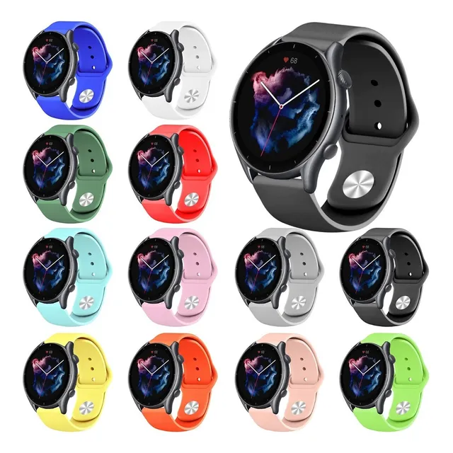Correa Deportiva Lisa Premium Para Amazfit Gtr 3 / 3 Pro