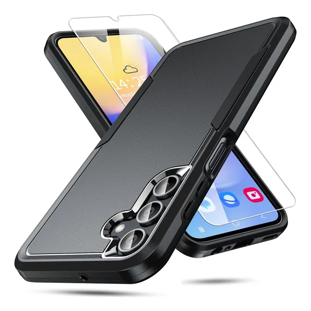 Funda Uso Rudo Case Para Samsung Galaxy + 2 Micas Pantalla