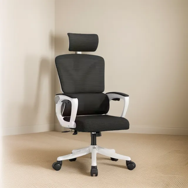 Silla Giratoria Haven C258w Para Escritorio Y Oficina Blanco