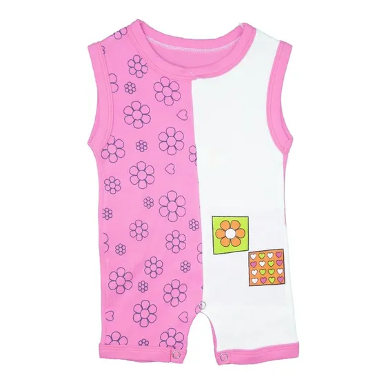 Braga Enterizo Para Bebe Niña Sin Mangas Creaciones J D