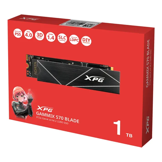 Adata Gammix S70 Blade 1tb Ssd M2