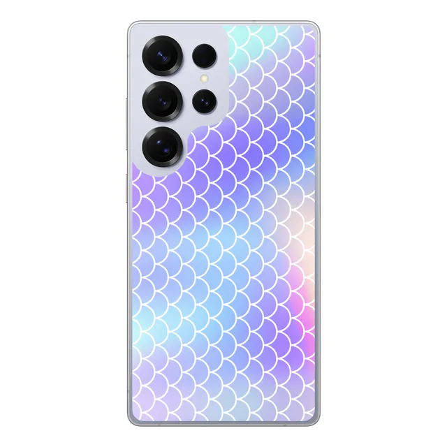Skin Trasero Para Celular Samsung Tipo Sirena