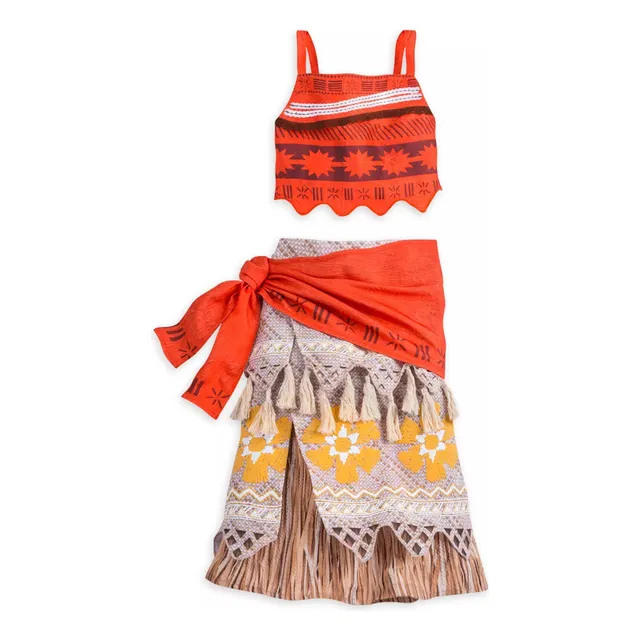 Moana Vestido Disfraz Princesa Disney Store