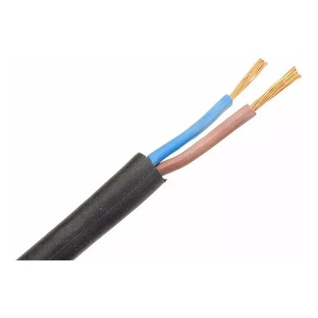 Cable Bajo Goma 2x1 Mm Negro - (precio X 10 Metros) Cable Bajo Goma 2x1 Mm Negro - (precio X 10 Metros)