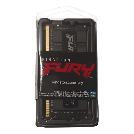 Memoria Ram Kingston Fury Impact 16gb 3200mhz Negra