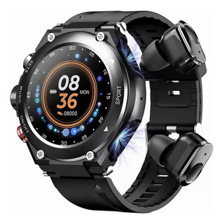 Reloj Inteligente 2 En 1 Con Audífonos Bluetooth Tws Para Xi Reloj Inteligente 2 En 1 Con Audífonos Bluetooth Tws Para Xi