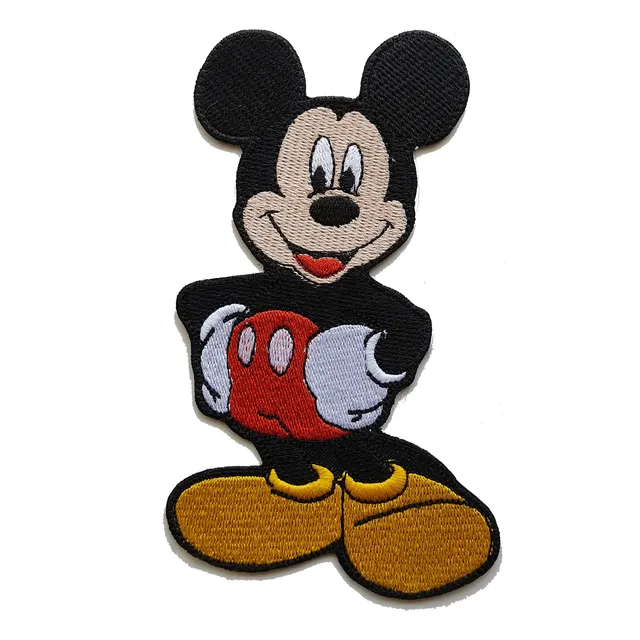 Parche Bordado Raton Mickey Mouse Disney Dibujos Animados