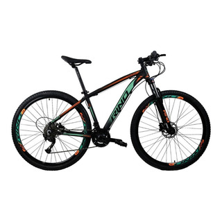 Bicicleta Aro 29 Rino Everest Color Alivio - 27v - 1.0 Cor Laranja/verde Tamanho Do Quadro 17 Bicicleta Aro 29 Rino Everest Color Alivio - 27v - 1.0 Cor Laranja/verde Tamanho Do Quadro 17