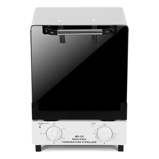 Alicates esterilizadores de manicura para horno, autoclave, estufa