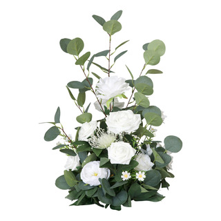Flores Artificiales Centro De Mesa De Boda Mesas Flor Blanca Flores Artificiales Centro De Mesa De Boda Mesas Flor Blanca