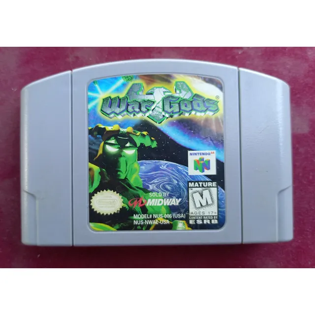 War Gods ( Juego Nintendo 64 N64 ) 10v _\(^o^)/_
