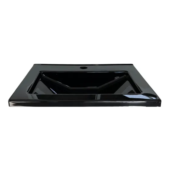 Bacha Encastre Acrilico 50 Cm Monocomando Vanitory Kw Baño