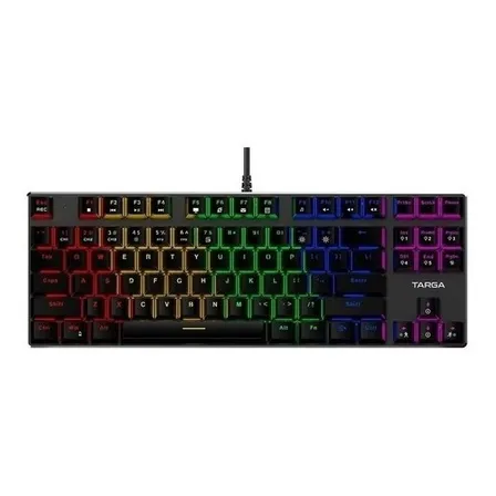 Teclado Mecanico Gamer Targa Tg K250m - 101db Color del teclado Negro